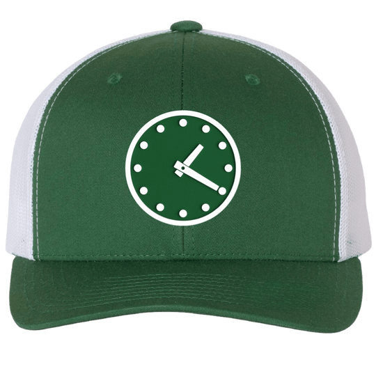 WRIGLEY CLOCK SNAPBACK HAT (GREEN/WHITE) - OBVIOUS SHIRTS